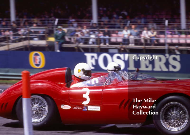 Stephen Griswold, 1957 Maserati 300S, Coys Historic International Festival, July 1993, Silverstone.
