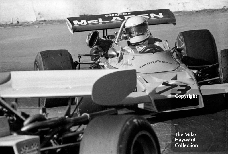 Jody Scheckter, McLaren M21-1, Mallory Park, March 12 1972.
