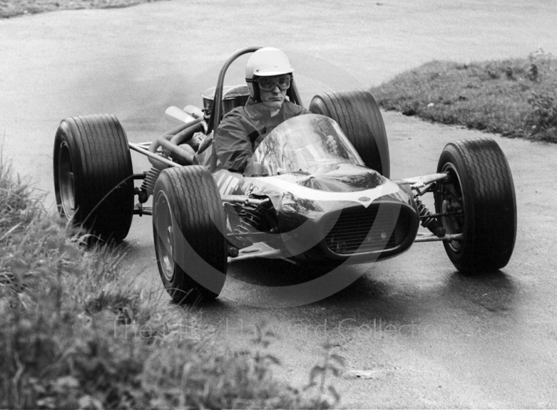 Mike Hawley, Felday 6 4.7, Newton Oil Trophy Meeting, Prescott Hill Climb, September 1967. 