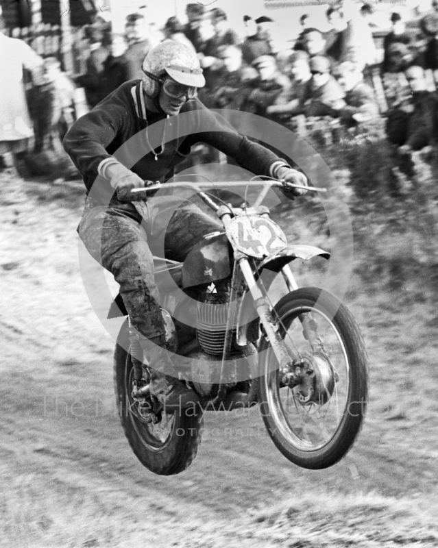 Motocross event at Hawkstone Park, August 1968.