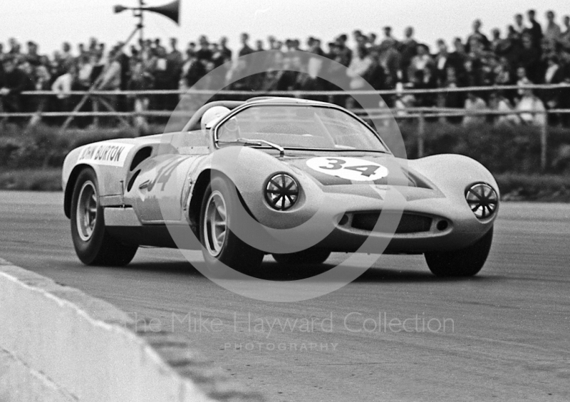 John Burton, Worcester Racing Ginetta G16, 1968 Martini International 300, Silverstone
