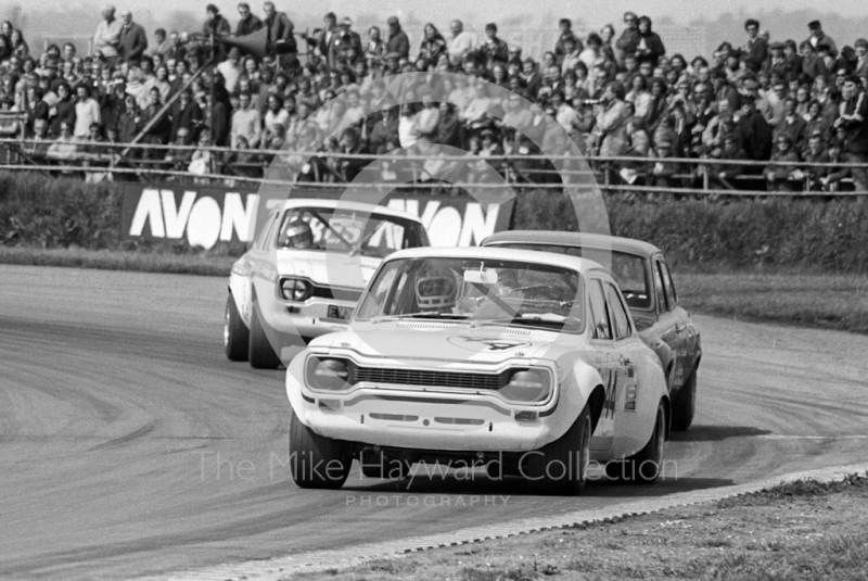 Terry Crocker, Terry Drury Ford Escort RS1600, GKN Transmissions Trophy, International Trophy meeting, Silverstone, 1971.
