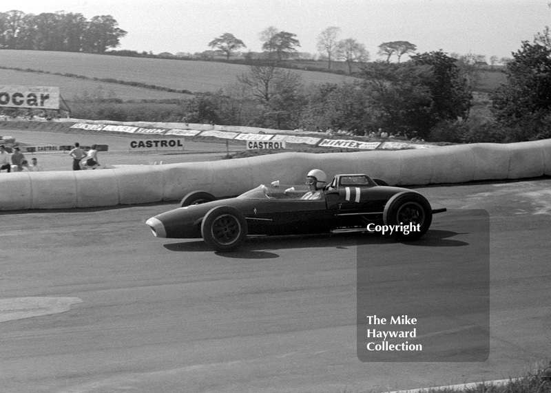 Richard Attwood, MRP Lola T54 Cosworth, Mallory Park, May&nbsp;1964.

