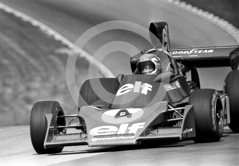 Patrick Depailler, Tyrrell 007 V8, Brands Hatch, British Grand Prix 1974.
