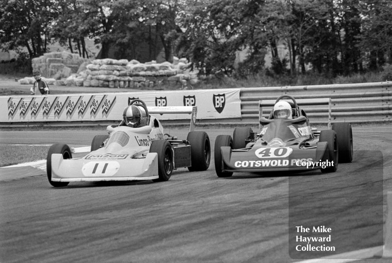 David Wetton, Reynard SF79, Tony Barley, Reynard SF79, Computacar Formula Ford 2000 Championship Race, Donington Park, June 24,&nbsp;1979.
