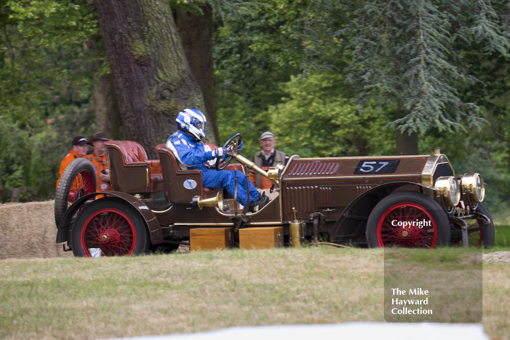 Brian Moore, Metallurgique Maybach Special, Chateau Impney Hill Climb 2015.
