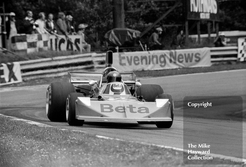 Vittorio&nbsp;Brambilla, March 741, Brands Hatch, 1974 British Grand Prix.
