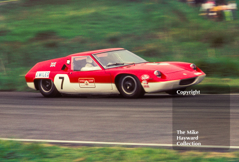 John Miles, Lotus 47, Oulton Park, Tourist Trophy 1968.
