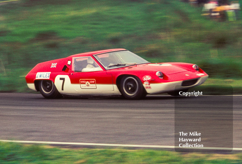 John Miles, Lotus 47, Oulton Park, Tourist Trophy 1968.
