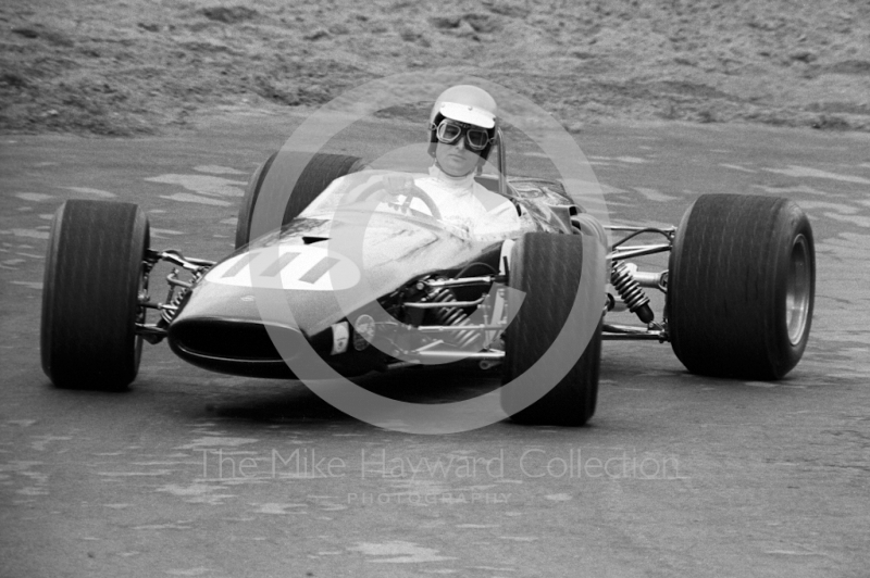 Sir Nicholas Williamson, Brabham BT21C, 37th National Open meeting which was held at Prescott Hill Climb in 1969