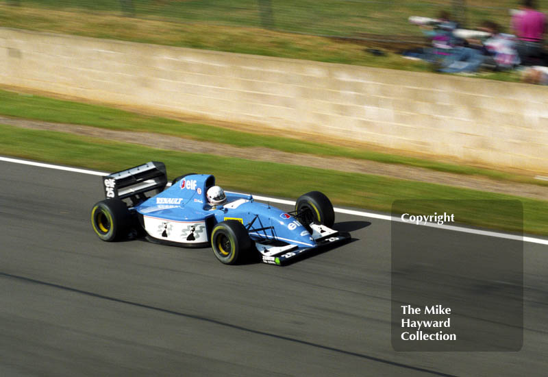 Martin Brundle, Ligier Renault JS39, Silverstone, British Grand Prix 1993.
