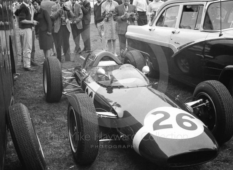 Jo Bonnier's Rob Walker Lotus Climax 24, Oulton Park Gold Cup 1962.
