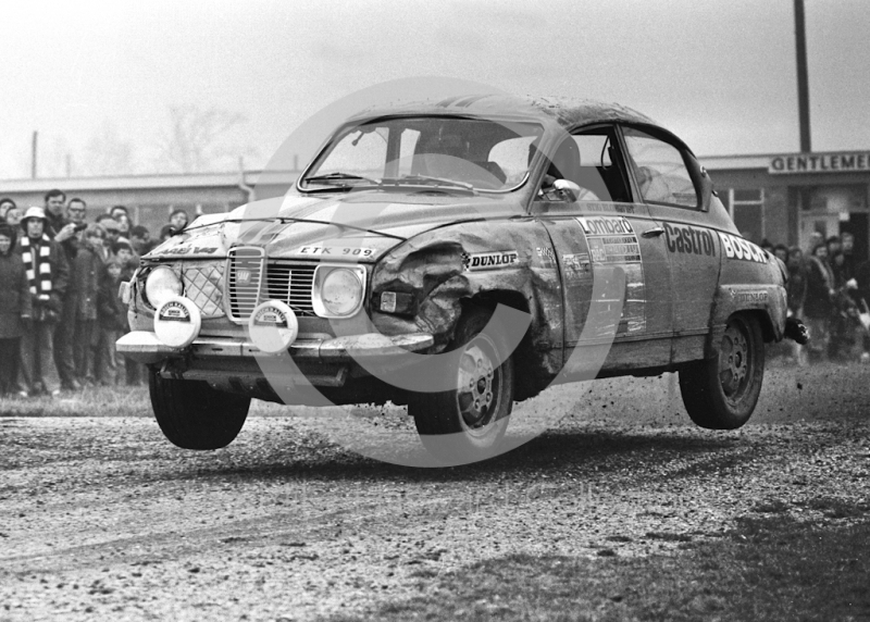 Stig Blomqvist/Hans Sylvan, Saab 96, ETK 909, 1974 RAC Rally
