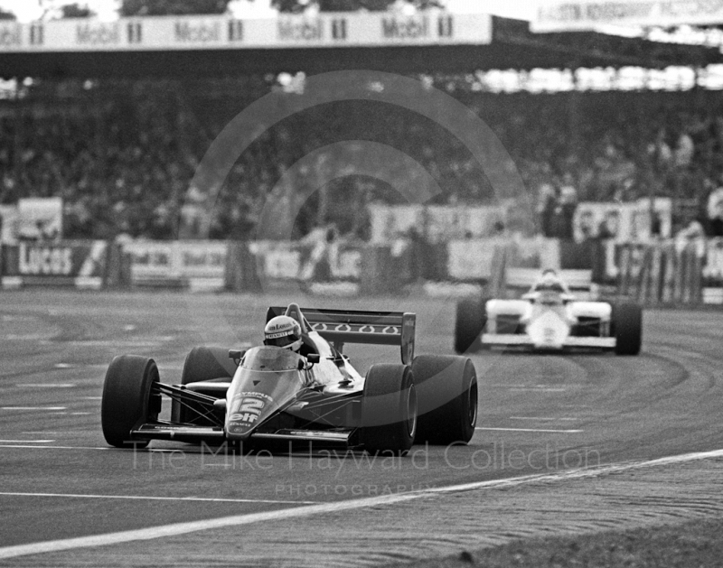 Ayrton Senna, JPS Lotus 97T, British Grand Prix, Silverstone, 1985
