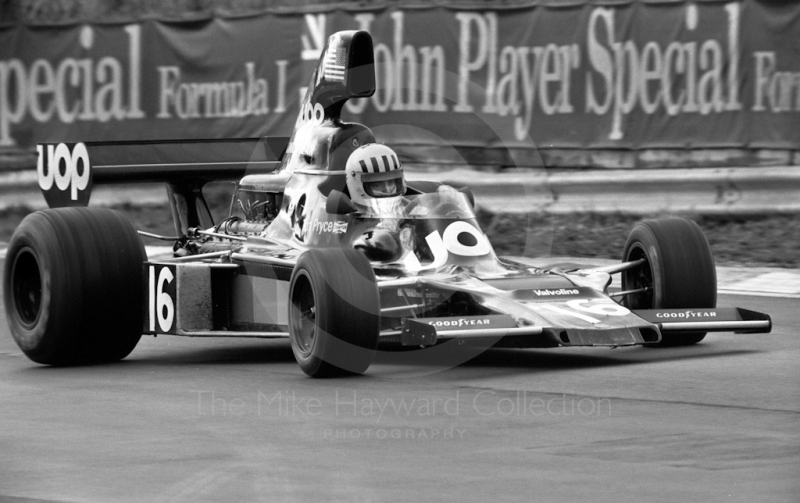 Tom Pryce, UOP Shadow DN5, Brands Hatch, Race of Champions 1975.
