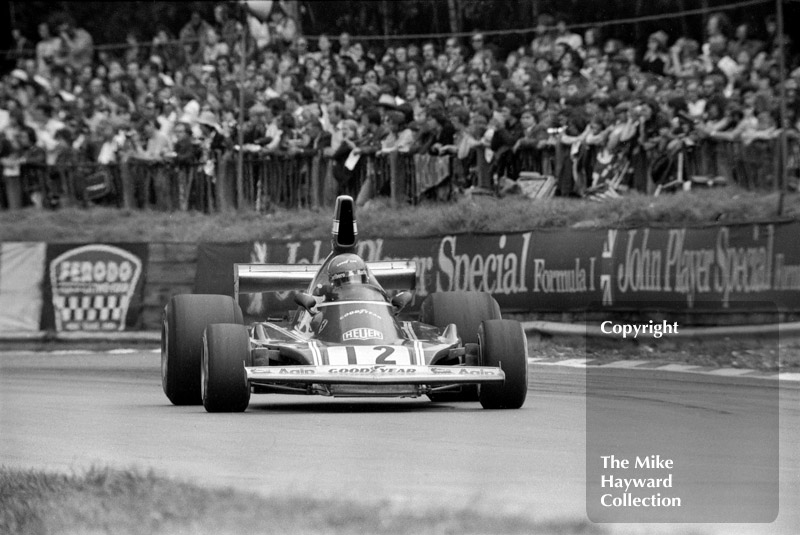 Niki Lauda, Ferrari 312B3 F12, Brands Hatch, British Grand Prix 1974.
