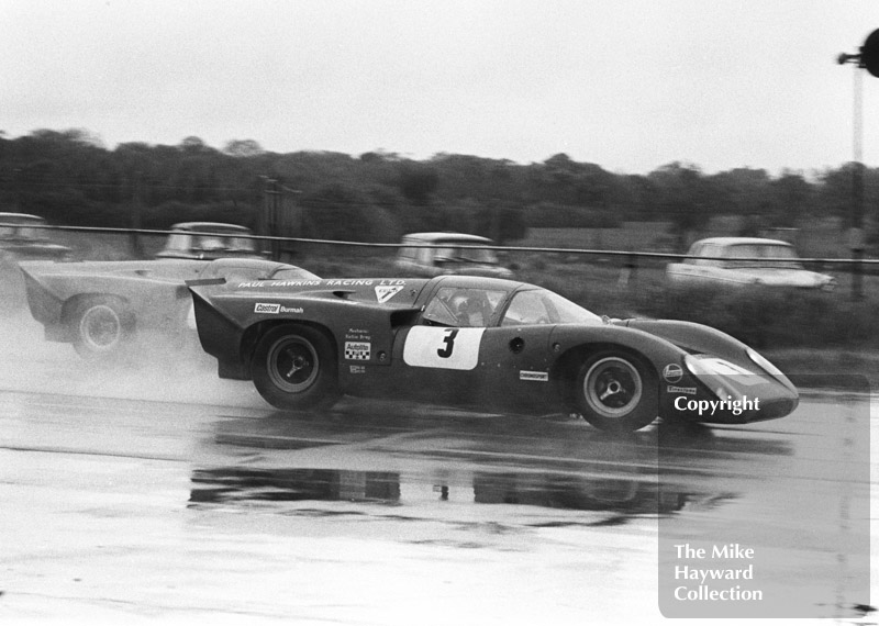 Paul Hawkins, Lola T70, Martini International Trophy, Silverstone, 1969
