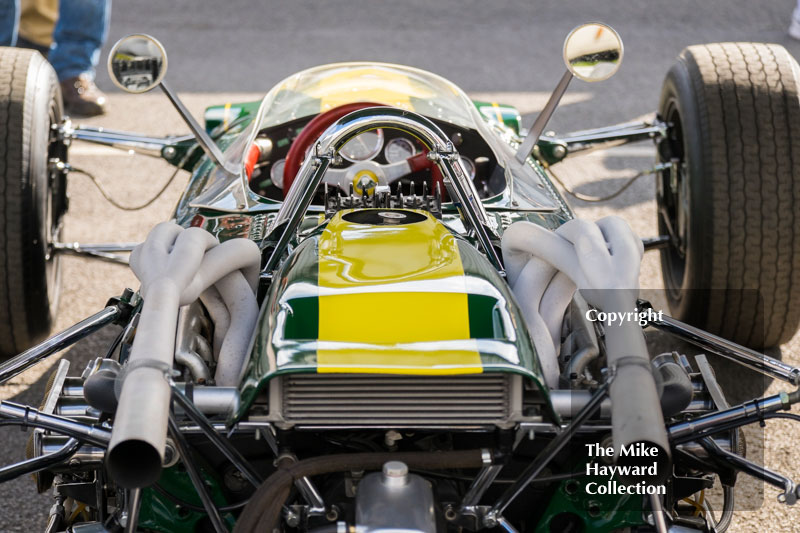 Andy Middlehurst, Lotus 43, BRM H16, 2016 Gold Cup, Oulton Park.
