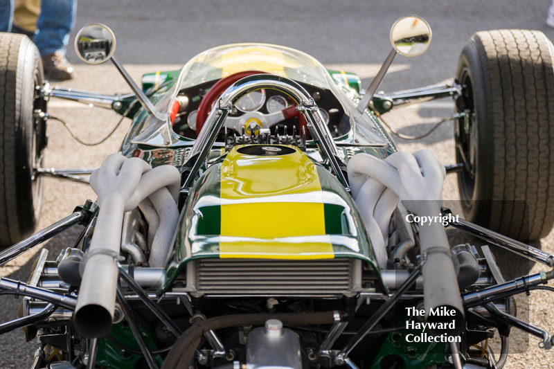 Andy Middlehurst, Lotus 43, BRM H16, 2016 Gold Cup, Oulton Park.
