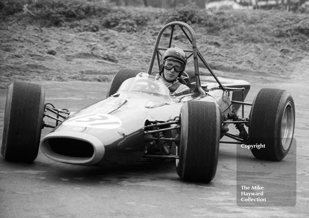 John Cussins, BRM 4WD 670P, 37th National Open meeting, Prescott Hill Climb,&nbsp;1969
