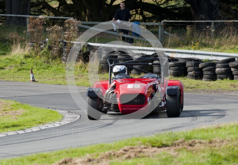 Steve Spiers, Westfield SE, Hagley and District Light Car Club meeting, Loton Park Hill Climb, September 2013.