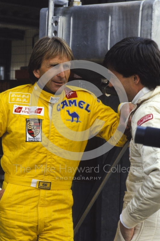 Derek Bell and Tiff Needell, Silverstone 1000km FIA World Sports-Prototype Championship (round 4).
