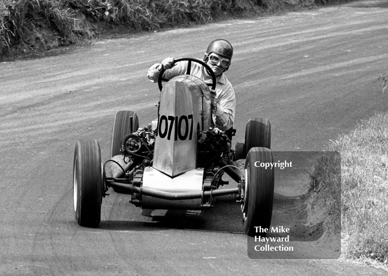 Basil Davenport, GN Spider, Shelsley Walsh Hill Climb June 1967.
