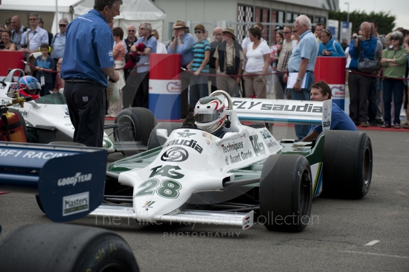 Michael Fitgerald, Formula One 1981 Williams FW07C, F1 Grand Prix Masters, Silverstone Classic, 2010