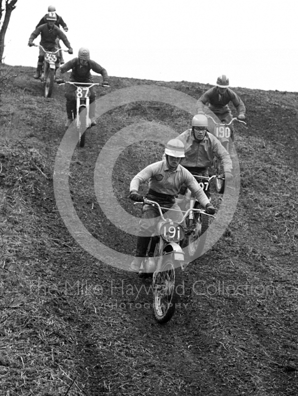 Motocross event at Kinver, Staffordshire, in 1965.