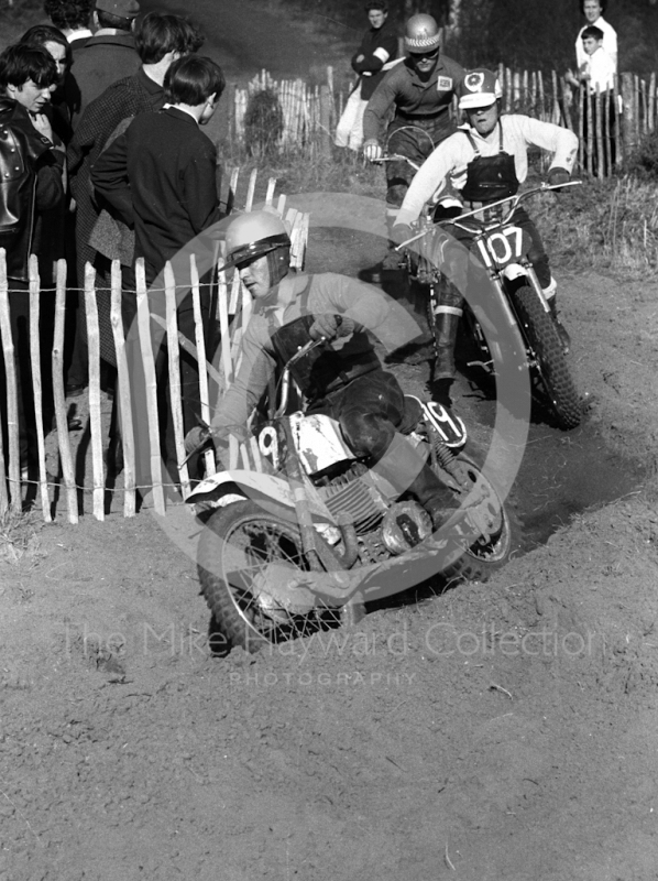 Motocross event held at Hawkstone, Shropshire, in 1965.