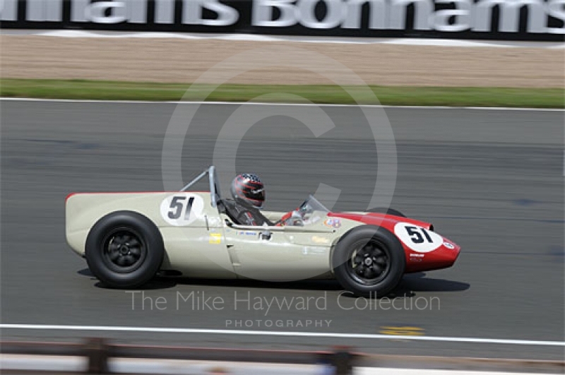 Pietro Silva, 1959 Cooper T51, HGPCA pre-1966 Grand Prix Cars Race, Silverstone Classic 2009.