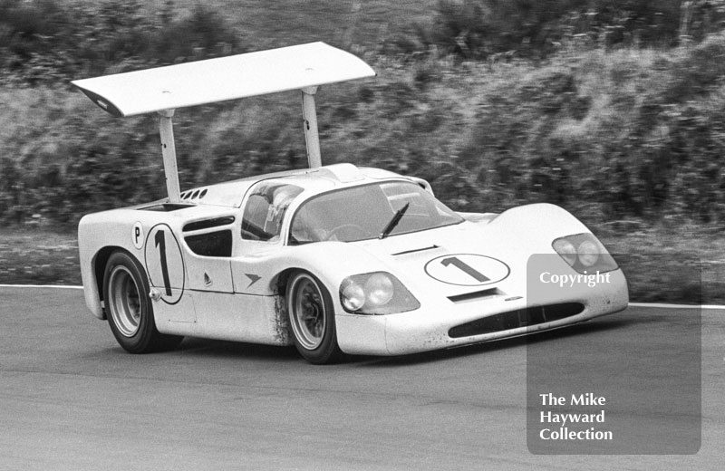 Phil Hill/Mike Spence, Chaparral 2F, Brands Hatch, BOAC 500 1967.
