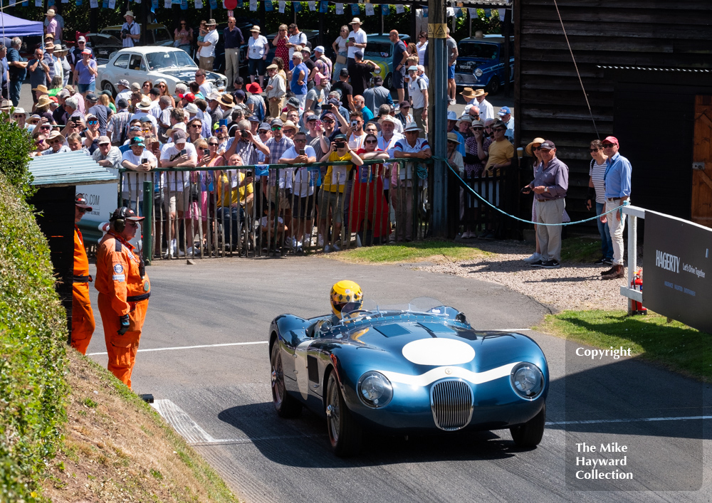 Mike Wilds, Ecurie Ecosse LM-C, Shelsley Walsh Classic Nostalgia, 16th July 2022.