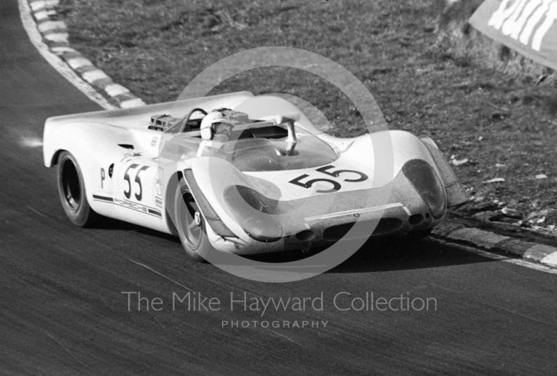 Vic Elford/Richard Attwood, Porsche 908, Brands Hatch, BOAC 500 1969.
