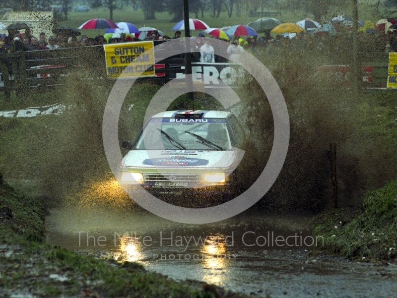 Subaru (K282 TFD), 1992 RAC Rally, Weston Park
