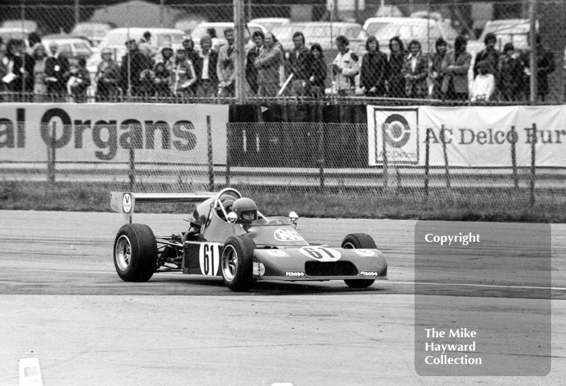 Bertram Schafer, Ralt RT1, 1975 British Formula 3 Championship, Silverstone.
