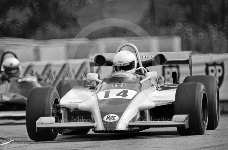 Geoff Lees, Ralt RH6/81 winning the John Howitt F2 Trophy, Donington, 1981