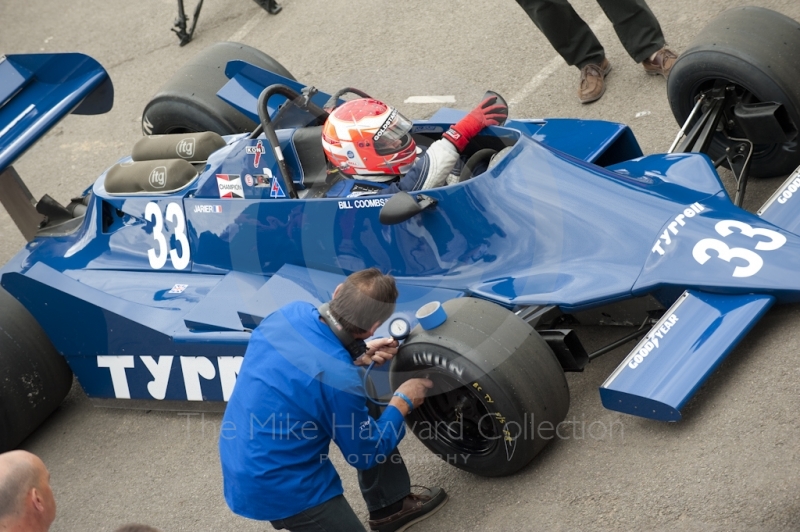 Bill Coombs, 1979 Tyrrell 009, Grand Prix Masters, Silverstone Classic 2010
