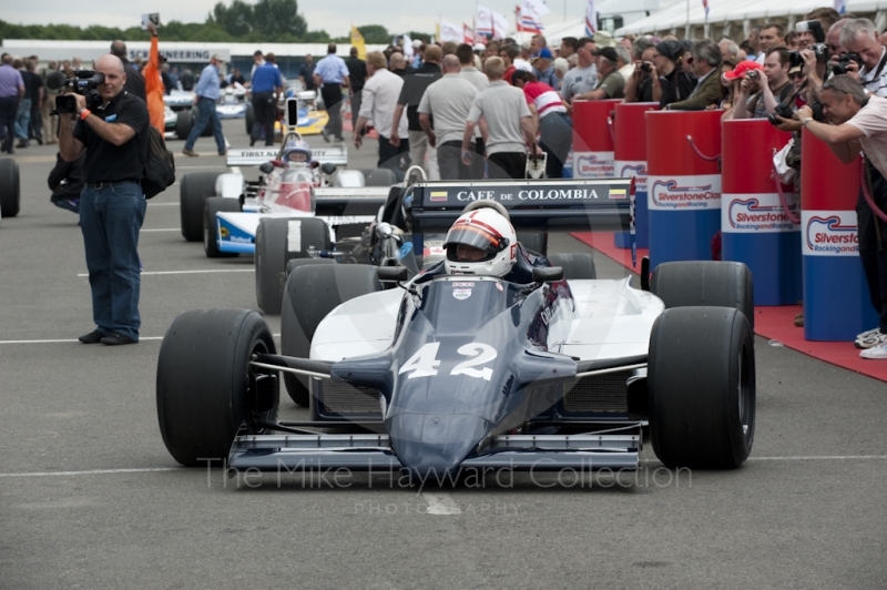 Richard Piper, 1983 Theodore MN183, Grand Prix Masters, Silverstone Classic 2010