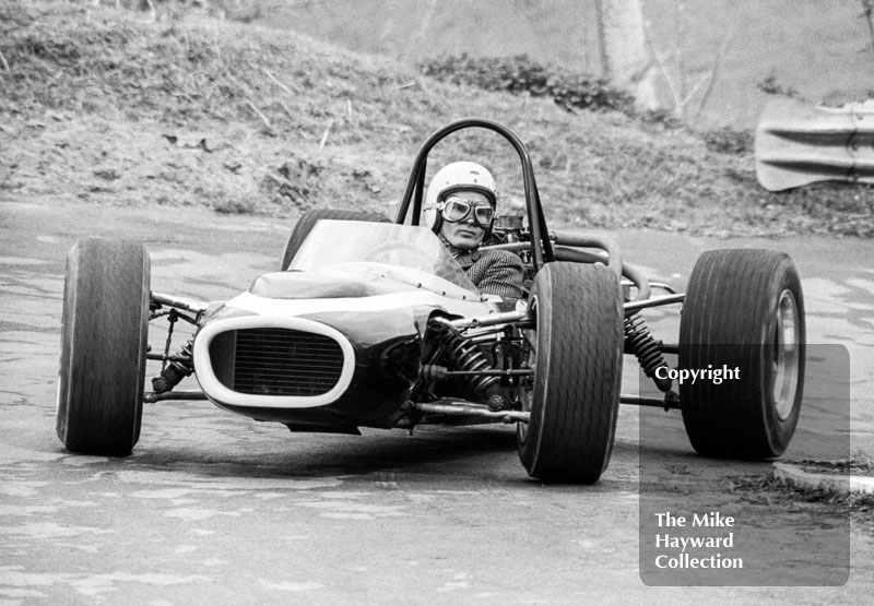 R Brown, Felday 6 Ford, 37th National Open meeting which was held at Prescott Hill Climb in 1969
