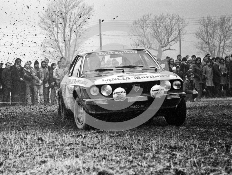 Simo Lampinen/Solve Andreasson, Lancia Beta (L06635 T0, 1974 RAC Rally
