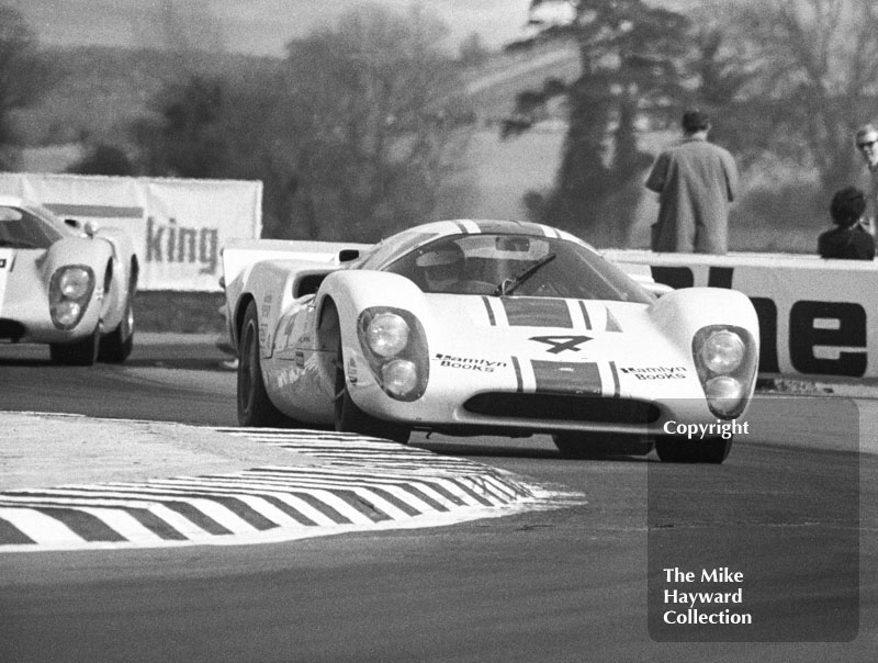Brian Redman, Sid Taylor Lola T70, Wills Embassy Trophy Race, Thruxton, Easter Monday 1969.
