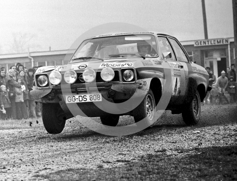 Walter Rohrl/Jochen Berger, Opel Ascona, GG-DS 808, 1974 RAC Rally
