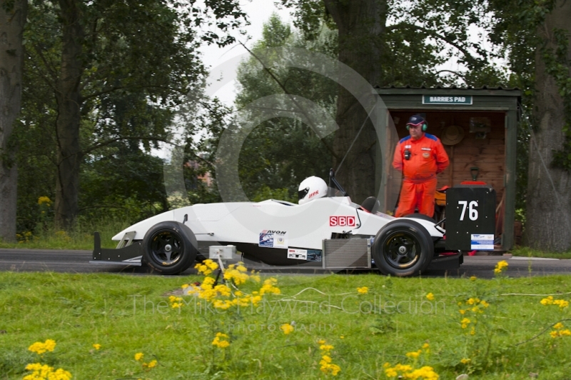 Tony Adams, Force PC, Hagley and District Light Car Club meeting, Loton Park Hill Climb, August 2012. 