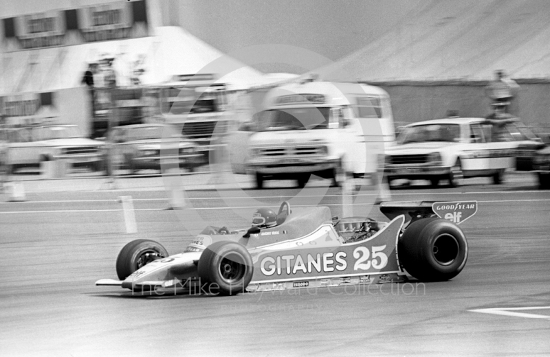 Jacky Ickx, Ligier JS11, Silverstone, 1979 British Grand Prix.
