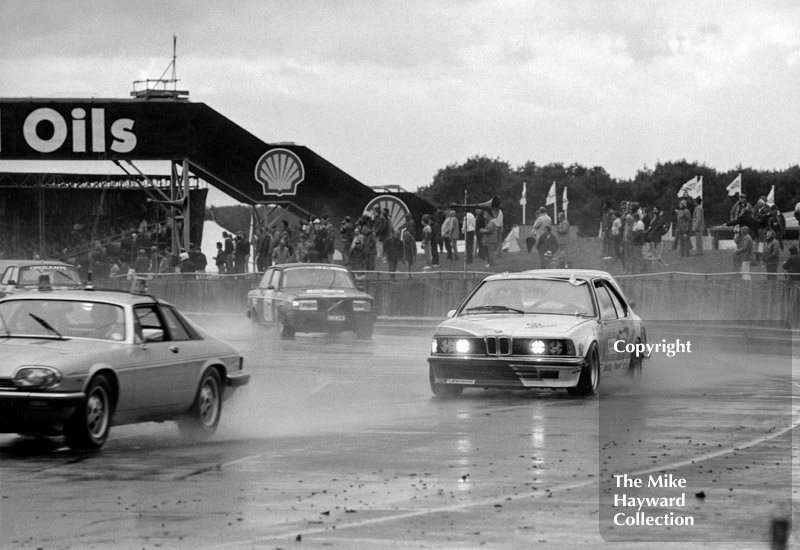 Mike Thackwell/James Weaver, BMW 635, Silverstone, 1984 Istel Tourist Trophy.
