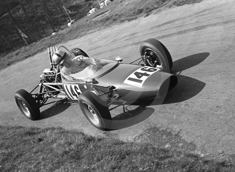 David Phillips, Nitus Bedford, Prescott Hill Climb May 1970.