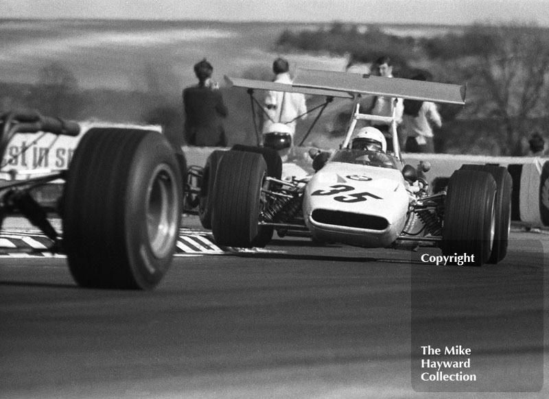 Hubert Hahne, Lola T102 BMW M11, Thruxton, Easter Monday 1969.
