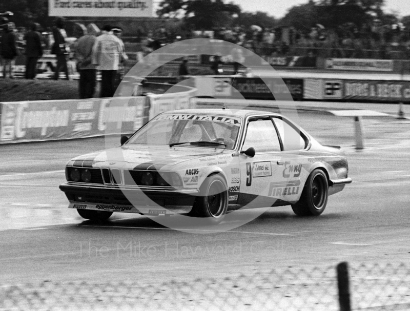 Winner Helmut Kelleners/Gianfranco Brancatelli, BMW 635i, Istel Tourist Trophy, European Touring Car Championship, Silverstone, 1984
