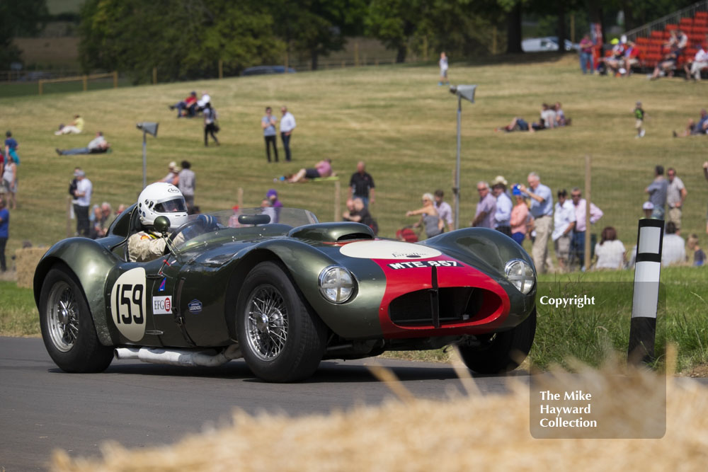 Tony Bianchi, Farrallac Mk 2 (reg no MTE 857),&nbsp;Chateau Impney Hill Climb 2015.
